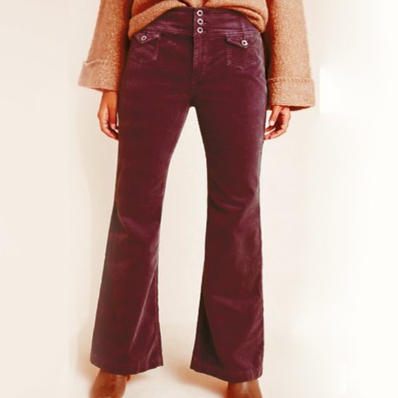 Anthropologie Pants - Plus Anthro Corduroy Pants - Size 16